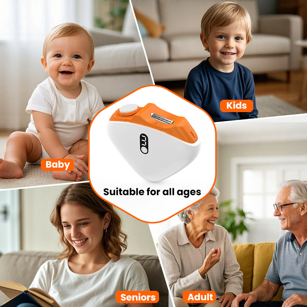 Rechargeable Smart Automatic Nail Trimmer – Safe, Painless Electric Clipper for Babies - Image 5