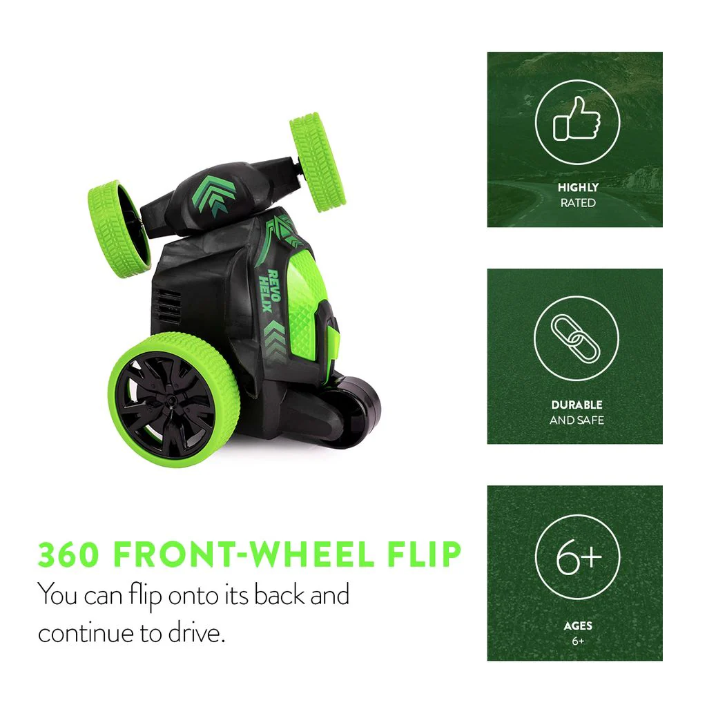 Revo Helix Full Function Electric RC Stunt Car - Image 4