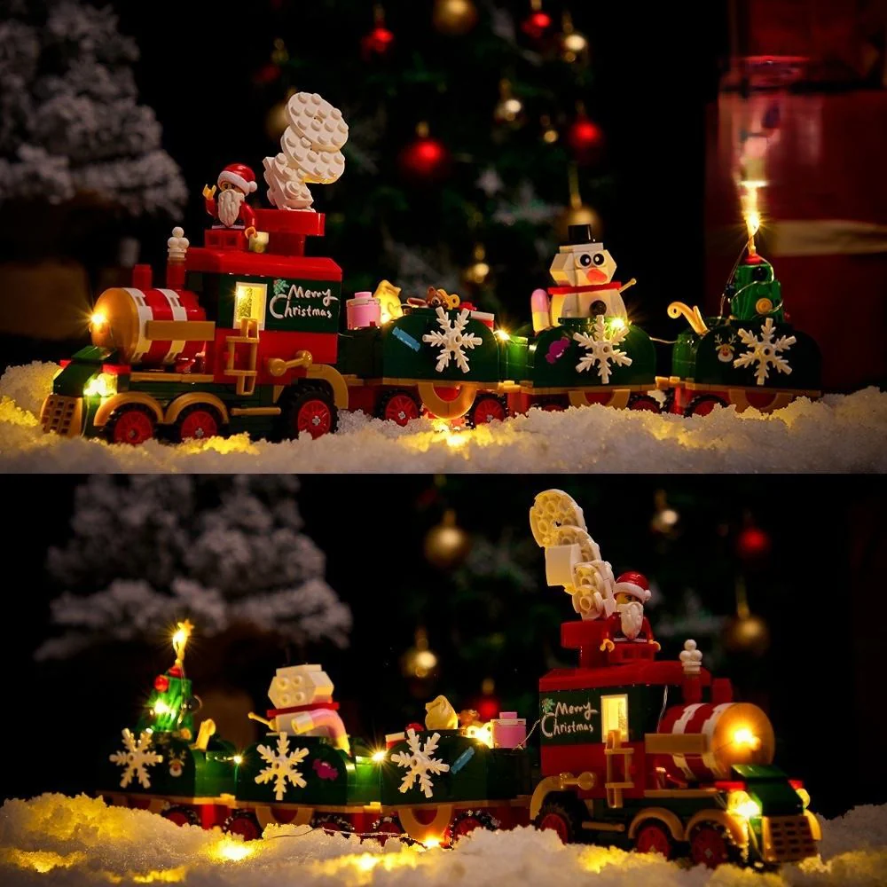 Santa Claus Train Building Blocks - Image 4