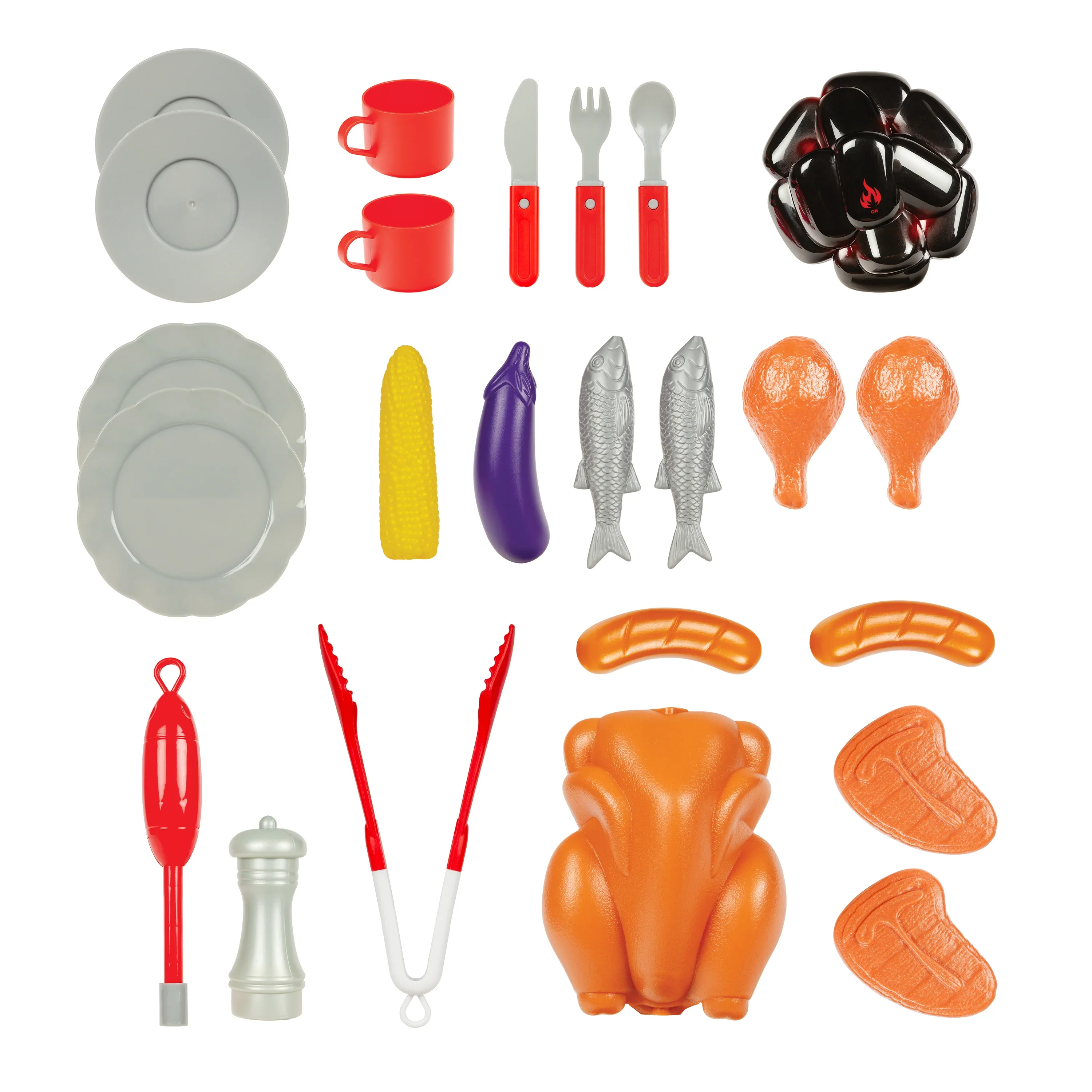 Sizzling Chef’s BBQ Playset – 38-Piece Kids Grill & Cooking Kit - Image 4