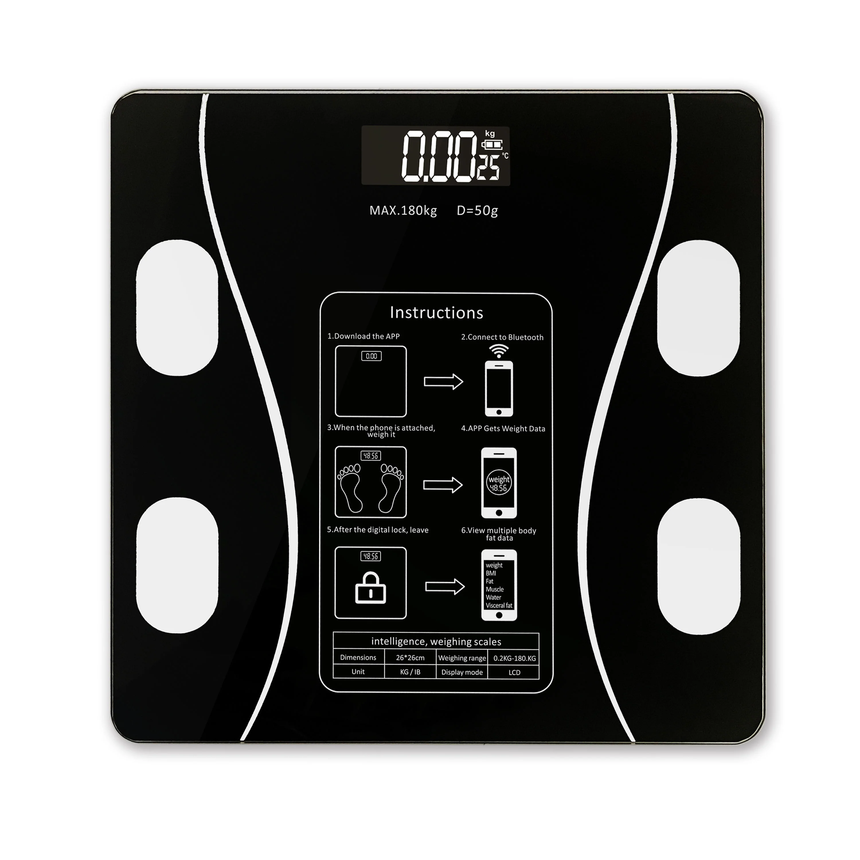 Smart Bluetooth Body Fat Scale with App Integration - Image 8