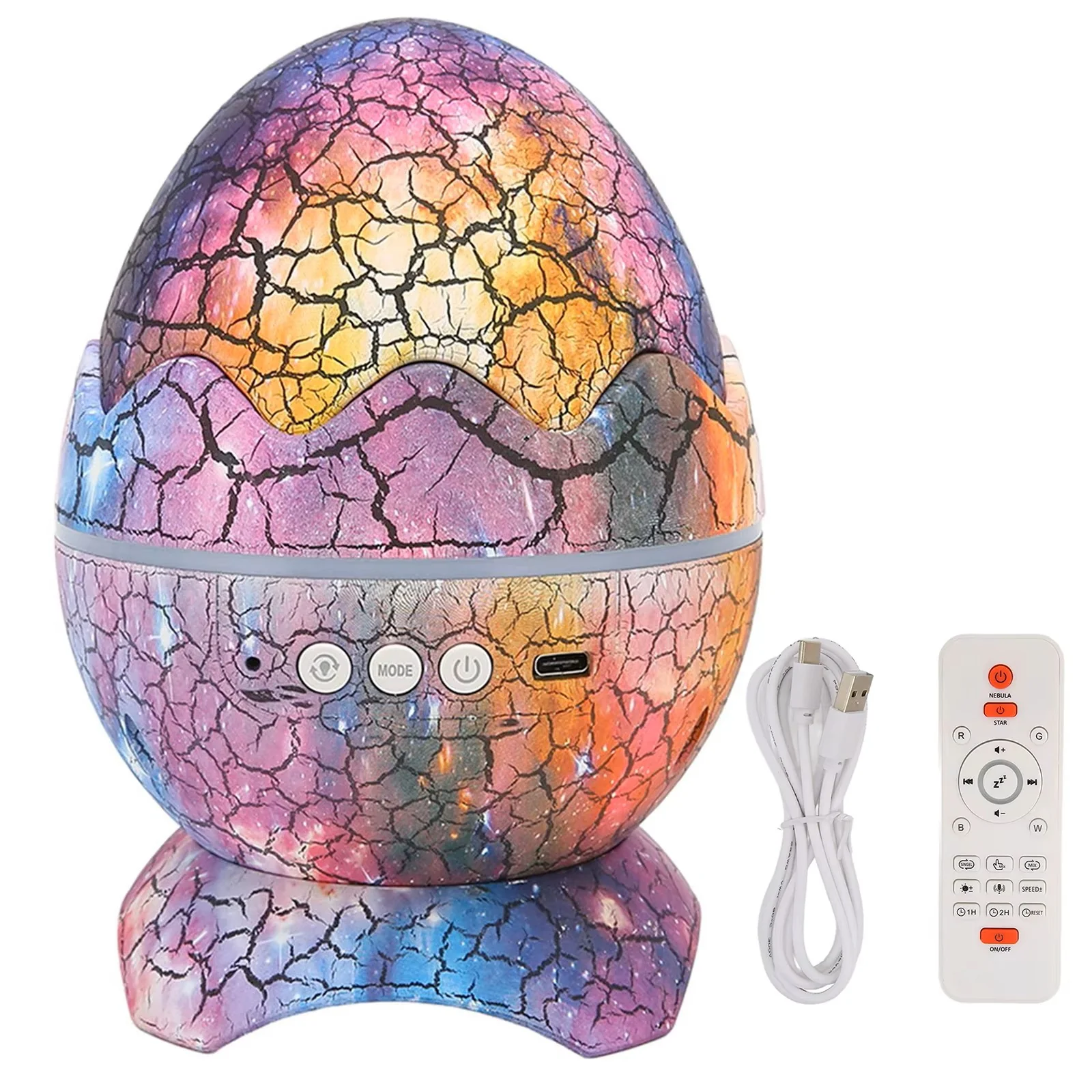 Smart Galaxy Projector Dinosaur Egg Lamp - Image 2