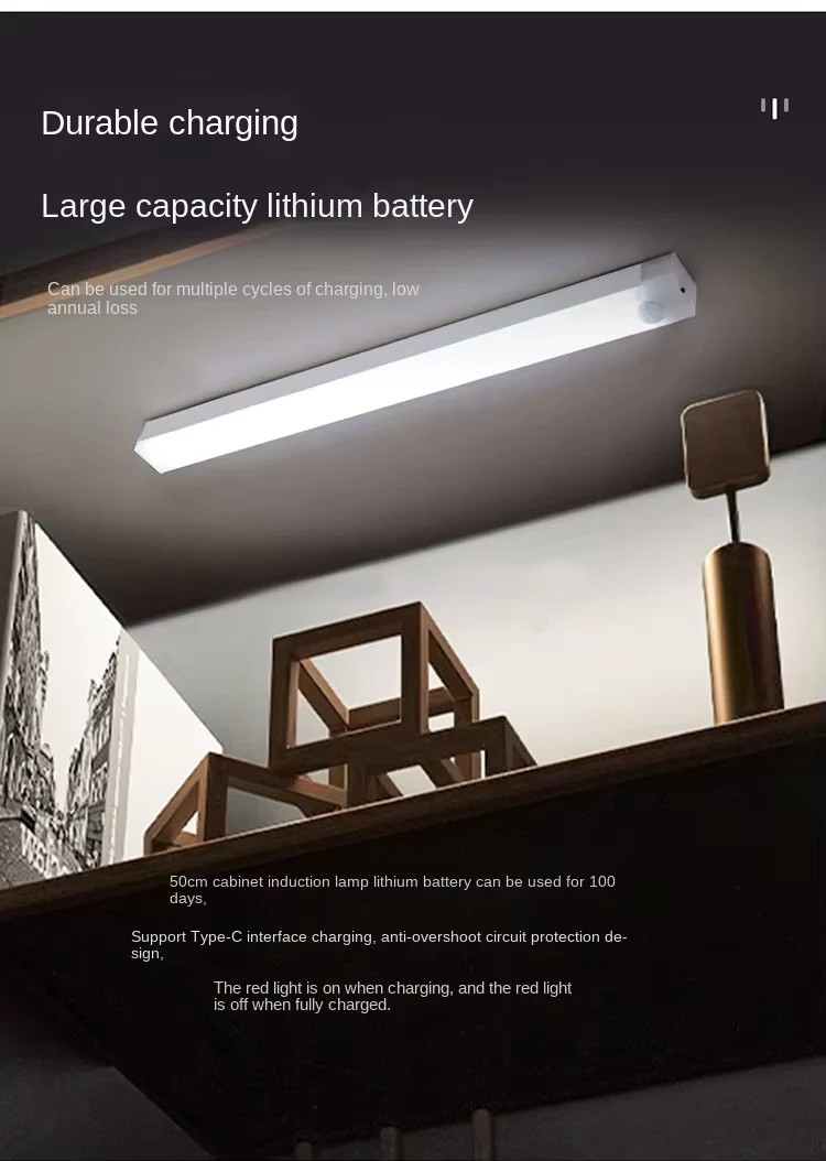 Smart Motion Sensor Light – Rechargeable LED for Closet, Bedroom & Hallway - Image 6