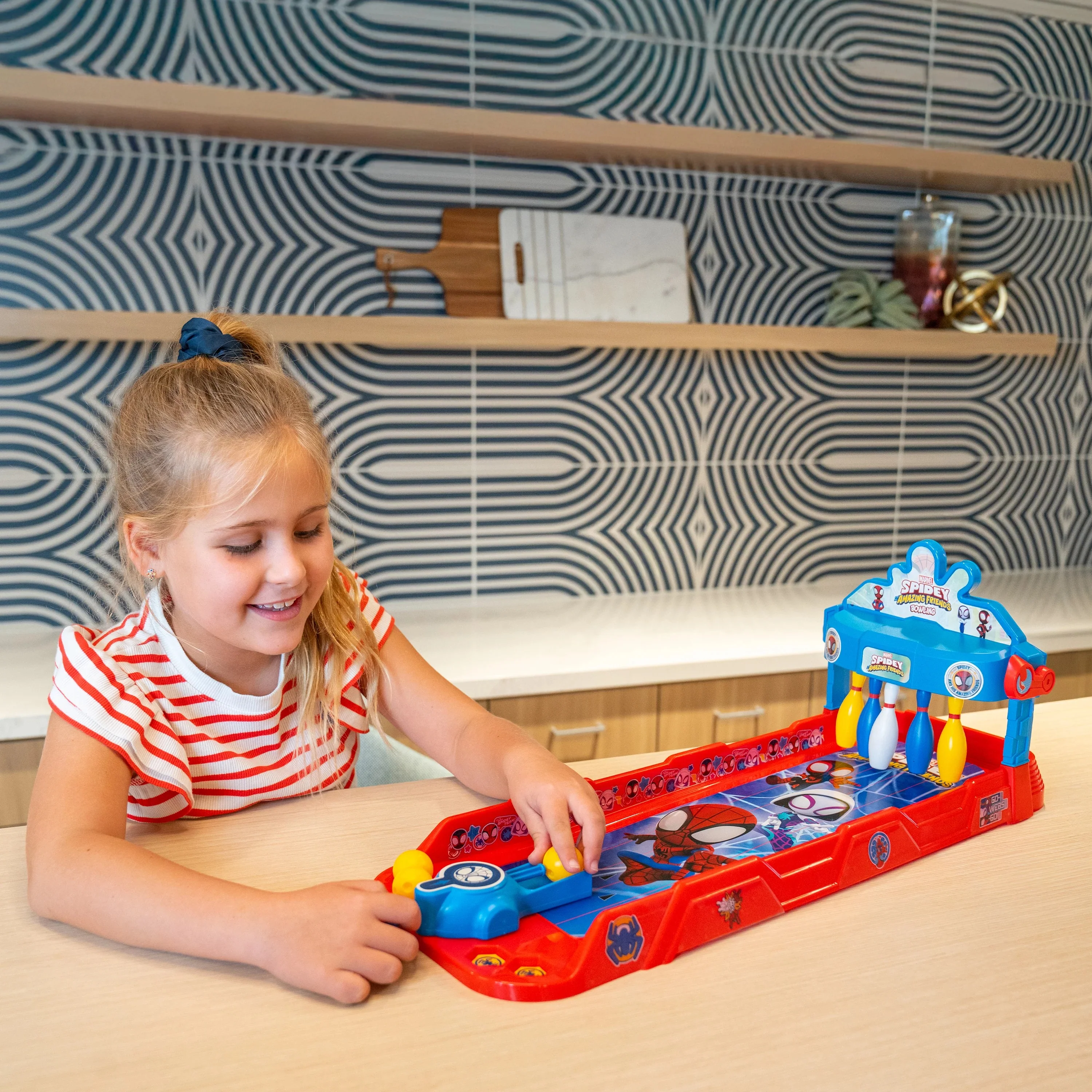 Spidey & His Amazing Friends Tabletop Bowling Play Set - Image 4