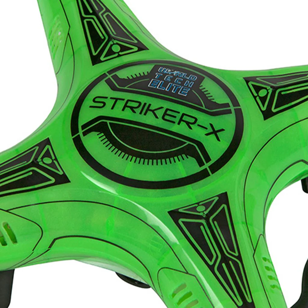 Striker-X Glow-in-the-Dark HD Camera Drone – 2.4GHz RC Quadcopter with HD Video & Night Flight Lights - Image 4