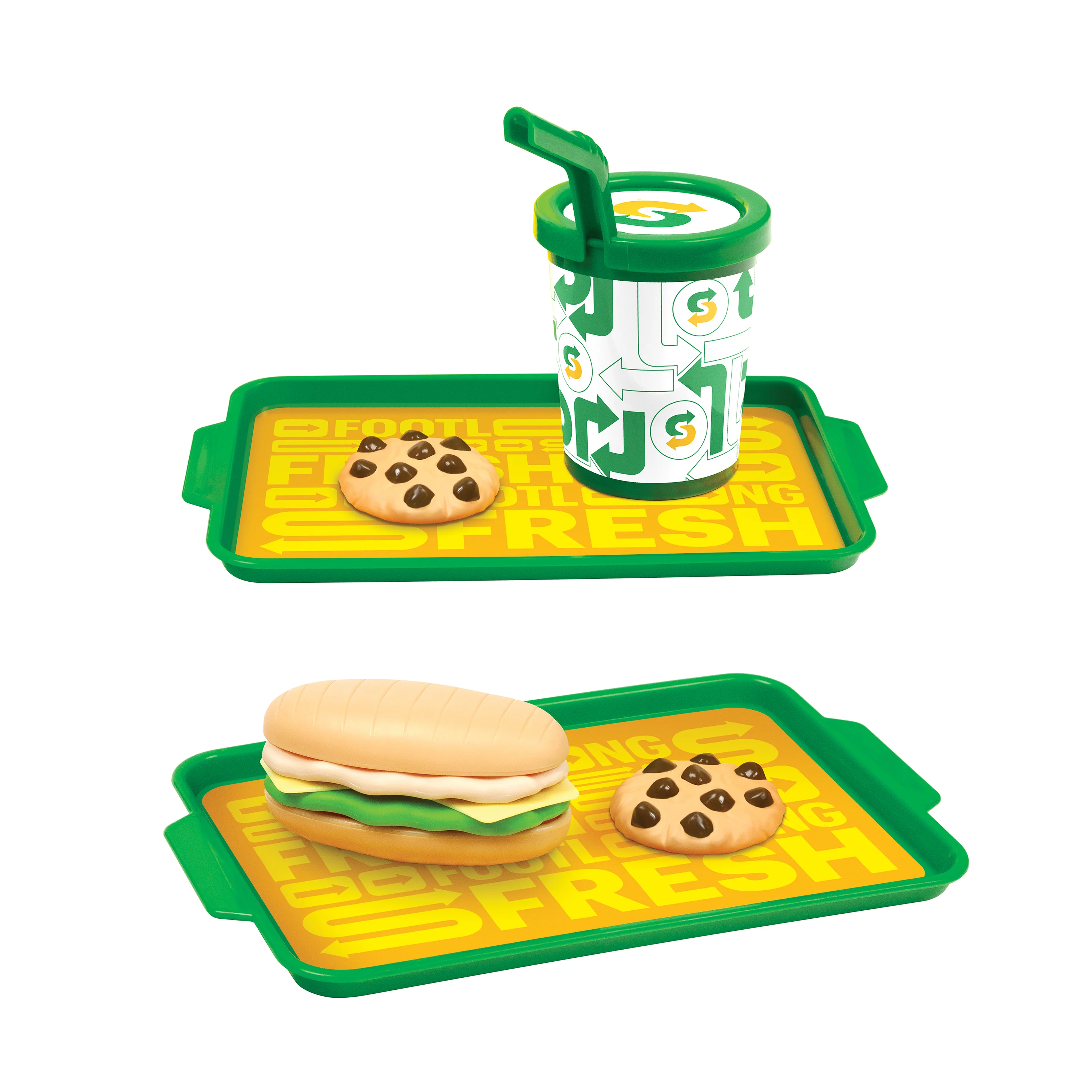 Subway Mini Restaurant Playset – 29 Piece Pretend Sandwich Shop - Image 4