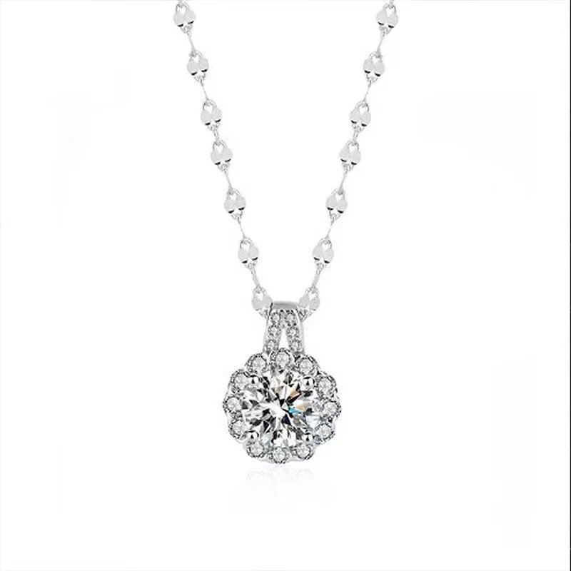Sunflower Pendant Necklace - Image 4