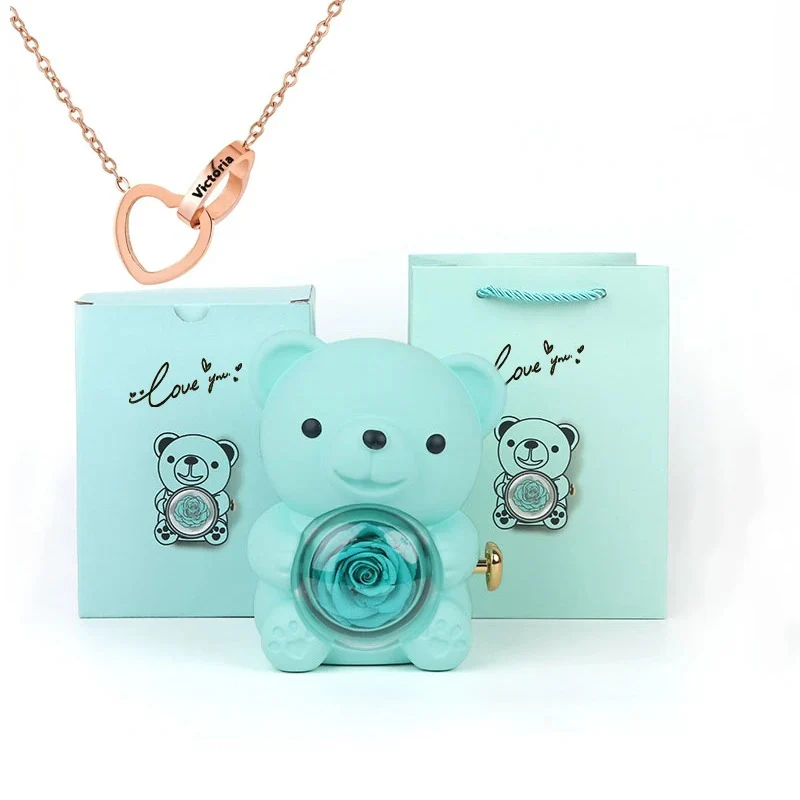 Teddy Bear - Eternal Rose Gifts Box - Image 21