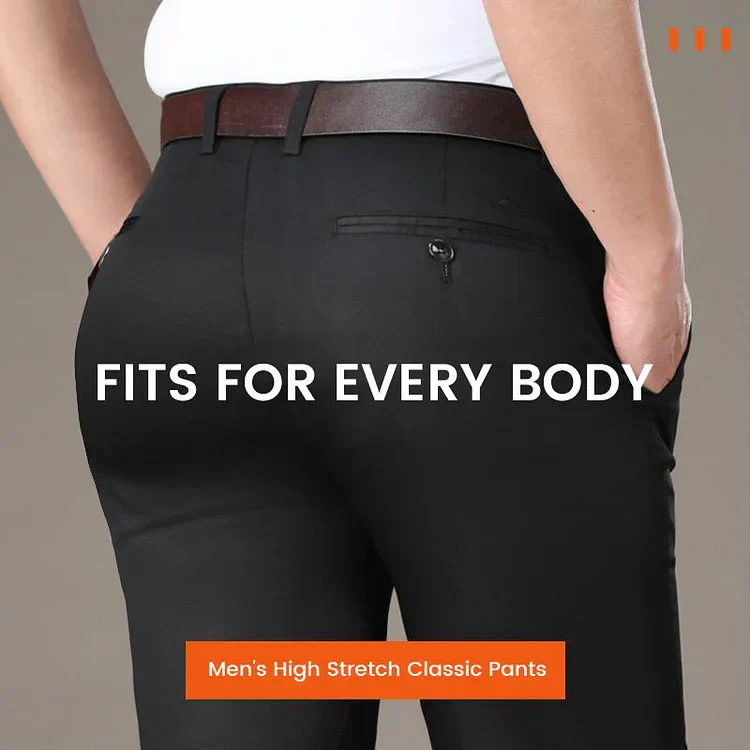 The Men's High Stretch Classic Pants - Image 3