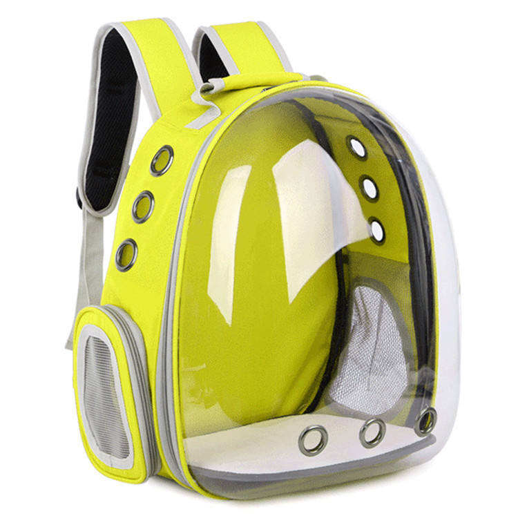 Transparent Capsule Pet Carrier Backpack – Foldable Travel Design - Image 9