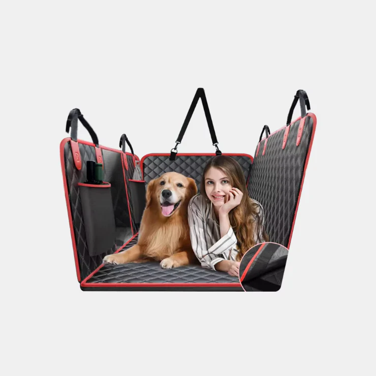 Waterproof Dog Car Seat Cover – Nonslip Back Seat Protector - Image 7