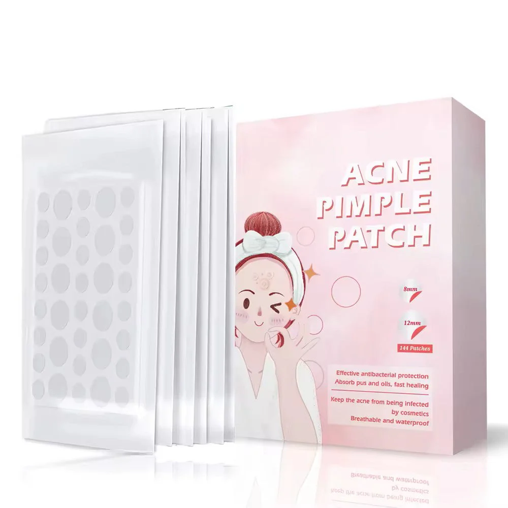 Waterproof Hydrocolloid Spot Patch with Tea Tree Oil — Invisible Acne Fix - Image 3